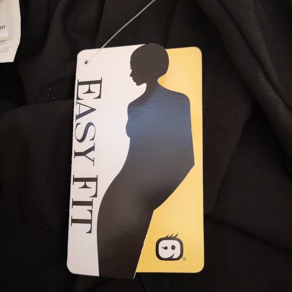 NWT Ladies Easy Fit Wonder Wink Size XL Black Straight Fit Lightweight Pants - Picture 3 of 14